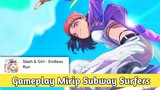 Rekomendasi Game bertema Anime ~ Gameplay Slash and Girl Buruan coba cuy😱