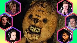 Gamers React to : Trigger Teddies Jumpscare [Dark Deception]
