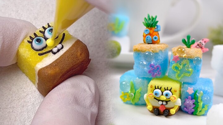 Have you seen the frosted mini SpongeBob SquarePants? 【Gross Cookies】