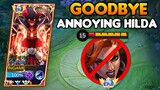 GOODBYE ANNOYING HILDA! BUSH CAN'T SAVE YOU | GLOBAL DYRROTH PERFECT BUILD FOR ONE SHOT 2023