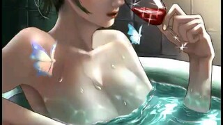 Speed Painting " Woman in Bath "