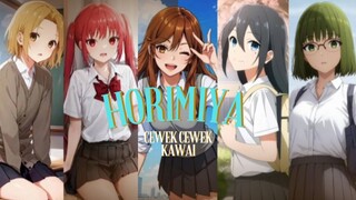 Karakter Cewek Horimiya Kawai Banget🥰(AMV)