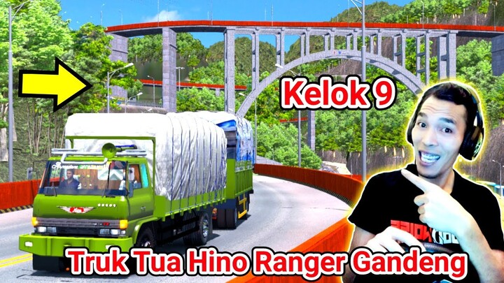 TRUK TUA HINO RANGER GANDENG NEKAT LEWAT JEMBATAN KELOK 9 [Supir LoSSS]-ETS2