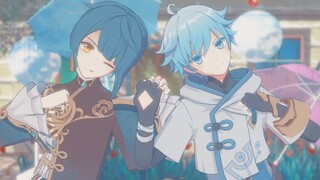 【原神MMD】No Title   重云&行秋