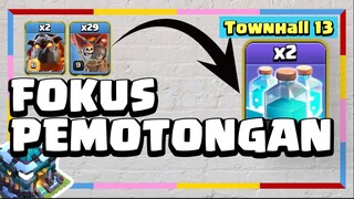 AUTO 3 BINTANG KALAU FOKUS PENGGUNAAN CLONE INI (CLASH OF CLANS)