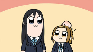 [Ritsu Mio/K-ON! x Popko and Pipimi's daily life/handwritten copy] Pop Ritsu and Pipimi's daily life