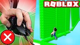 BEATING AN OBBY WITHOUT A MOUSE! *HARD* Roblox