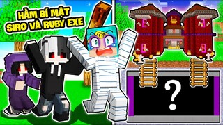 YABUN THỬ THÁCH 24 GIỜ KHÁM PHÁ HẦM BÍ MẬT CỦA SIRO VÀ RUBY EXE TRONG LÀNG HERO TEAM MỚI MINECRAFT