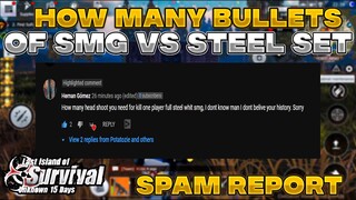 How many bullets of smg to kill a STEEL SET ?