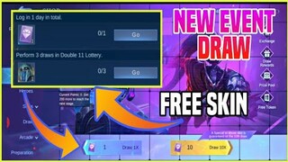 New Event Draw with "Free Ticket" draw & "Free Hanzo Elite" Skin | Many Rewards & Prizes | MLBB