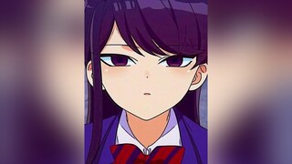 Komi San 💜(คลั่งรักน้องไม่ไหว🥺)anime waifu animewallpaper komi fypシ