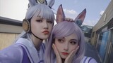 [Uma Musume: Pretty Derby] * cos * Golden Ship × Mushiro McQueen Click để xem cảnh thất bại của ông nội và cháu trai