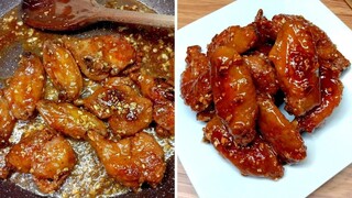 VERY EASY RECIPE OF CHICKEN WINGS // HONEY GLAZED CHICKEN WINGS