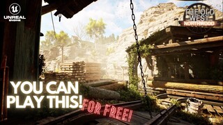 This Is How UNREAL ENGINE 5 GAMES Can Look Like | The Old West: Northwood Summer Gameplay