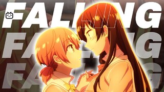 Yuu X Nanami! 👩‍❤️‍💋‍👩 Yuri Couple | AMV | Bloom Into You 🥰❤️