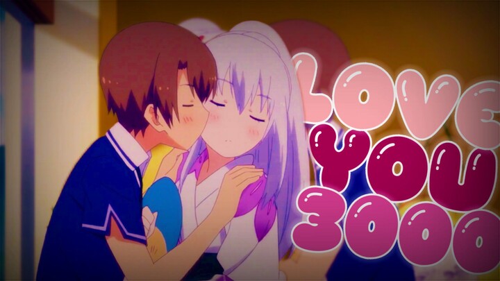 【AMV】 I Love You 3000 - Eita x Masuzu | Oreshura: My Girlfriend and Childhood Friend Fight Too Much