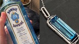[DIY]Menumbuk aquamarine dari botol anggur|Tong Young - <West Lake>