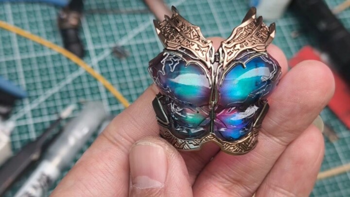 Kamen Rider SIC style. Preview of the initial test of each part of Sublimation Kuuga. Kit prototype 