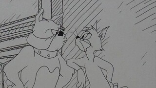 685 hand-painted pictures, recreating Tom and Jerry "The Clever Stupid Cat"