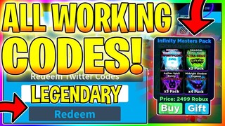 ALL 40 WORKING SECRET CODES! Ninja Legends Roblox April 2021