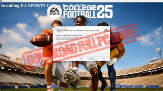 EA SPORTS College Football 25 DOWNLOAD FULL PC GAME