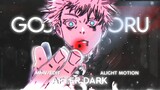 GOJO TATAPAN KOSONG SHEESS🥶 Gojo Vs Toji[Manga Animation Edit] - After Dark