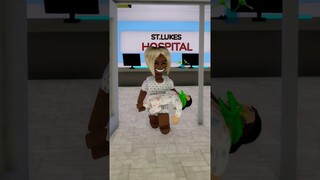 Karen SEPARATES mother and child AT BIRTH and this HAPPENS! 😨 #shorts #roblox