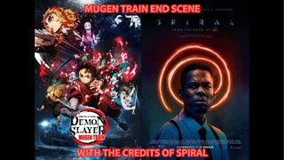 Demon Slayer: Mugen Train Ending with Spiral Credits