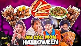 Rớt Nước Mắt Khi Thử Các Món Ăn Kinh Dị Ngày Halloween | HEAVY