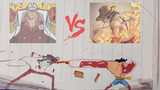 Hand-drawn fanart terhebat! Luffy vs Akainu, apa sebenarnya keadilan sejati?