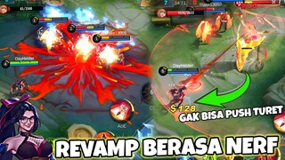 KECEWA BERAT SAMA HANABI REVAMP ! REVAMP TAPI BERASA NERF GAK BISA PUSH TURET LAGI