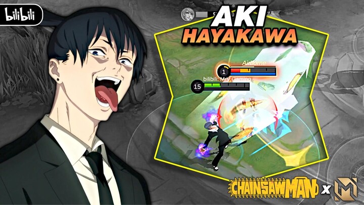 AKI HAYAKAWA in Mobile Legends ๐ฑ CHAINSAW MAN x MLBB