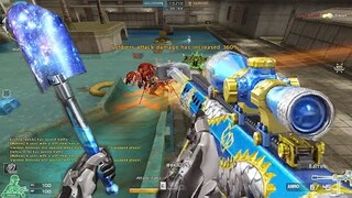 Crossfire NA ( Đột Kích Bắc Mỹ  ) 2.0 : Barrett Celestial Blue Dragon - Hero Mode X - Zombie V4