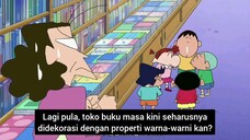 Crayon Shinchan - Ayo Membantu Toko Buku (Sub Indo)