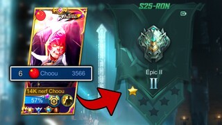 TOP GLOBAL CHOU NEW BUILD AFTER RESET