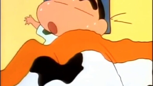 [Crayon Shin-chan clip] A summer with only electric fans is really painful