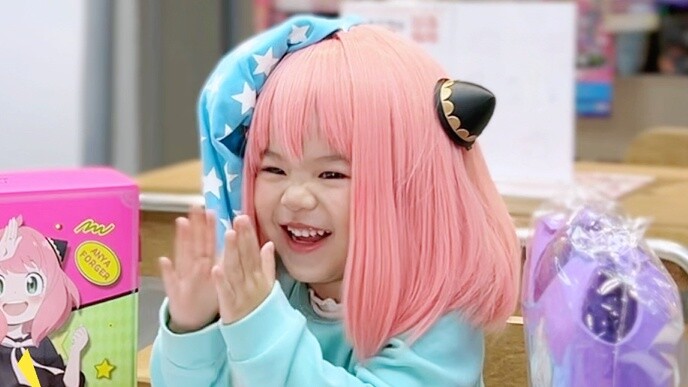 You can eat freely at such a young age!