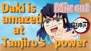 [Demon Slayer]  Mix cut | Daki is amazed at Tanjiro's power