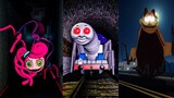 CURSED THOMAS THE CANNIBAL TRAIN HORROR GAME | GOREFIELD, MOMMY LONG LEGS, LIGHTHEAD (ALL SCPS )