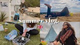 MÙA HÈ Ở ANH ♡ LẦN ĐẦU CAMPING NGỦ NGOÀI TRỜI ♡ summer travel vlog l Du học Anh 🇬🇧