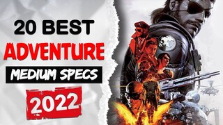 Top 20 Adventure Games For Medium Specs PC