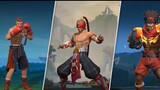 Comparing the appearance animations of the three games "LOL", "Legend Showdown" and "Endless Showdow