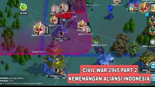 RISE OF KINGDOM 2945 KEMENANGAN UNTUK ALIANSI 🇮🇩 INDONESIA #riseofkingdoms #2945