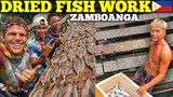 PHILIPPINES DRIED FISH HOUSE - Workers In Zamboanga Make This Stinky Filipino Food!