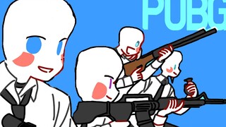 [Star Sa yururin] P*an campuran PUBG empat pemain Cina dan Korea