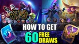 HOW TO GET 60 TOKENS FOR STARWARS × MOBILE LEGENDS EVENT | STARWARS & BOUNTY HUNTER EVENT