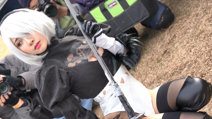 NieR Automata 2B และชีวิตในอีกโลกหนึ่งจาก Zero Rem COSPLAY