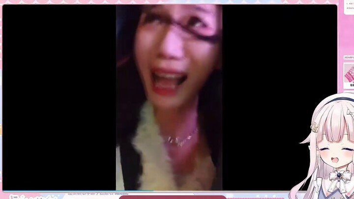 [Mashiro Hanaon] Baicai saw Xiaoyuan sitting on the pendulum and screamed and laughed