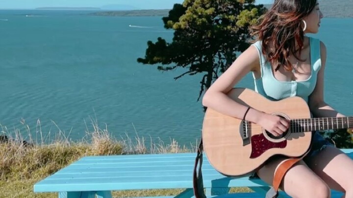 Cover pengasingan Taylor Swift | Sangat menyenangkan bermain dan bernyanyi dalam pemandangan yang be