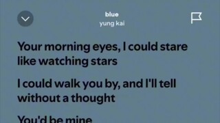 Blue Song By Yung Kai